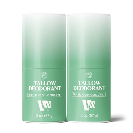 2 Pack Natural Tallow Deodorant Stick